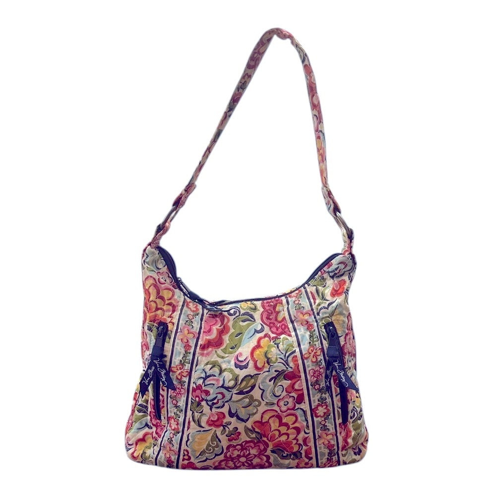 Vera Bradley Paisley Shoulder Bag in Red and Pink